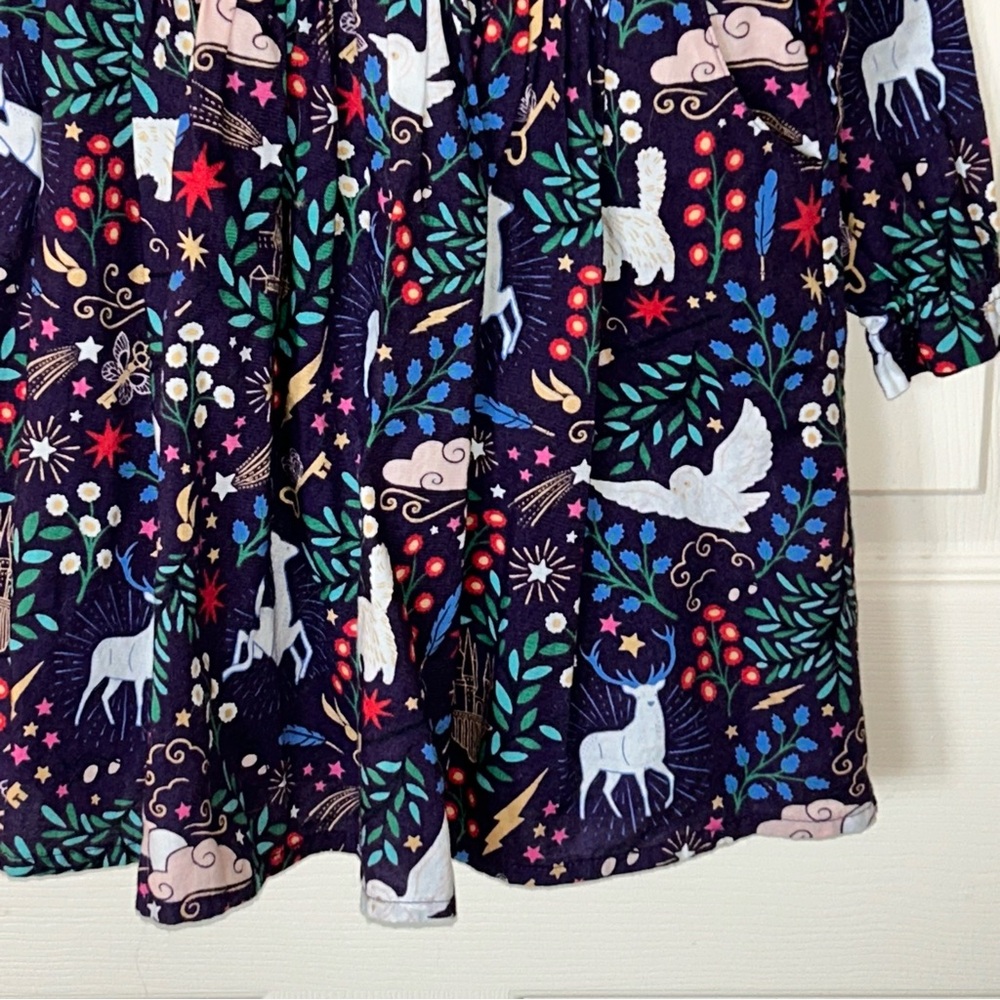 Mini Boden Harry Potter Forbidden Forest Dress 🏰 - Picture 10 of 14